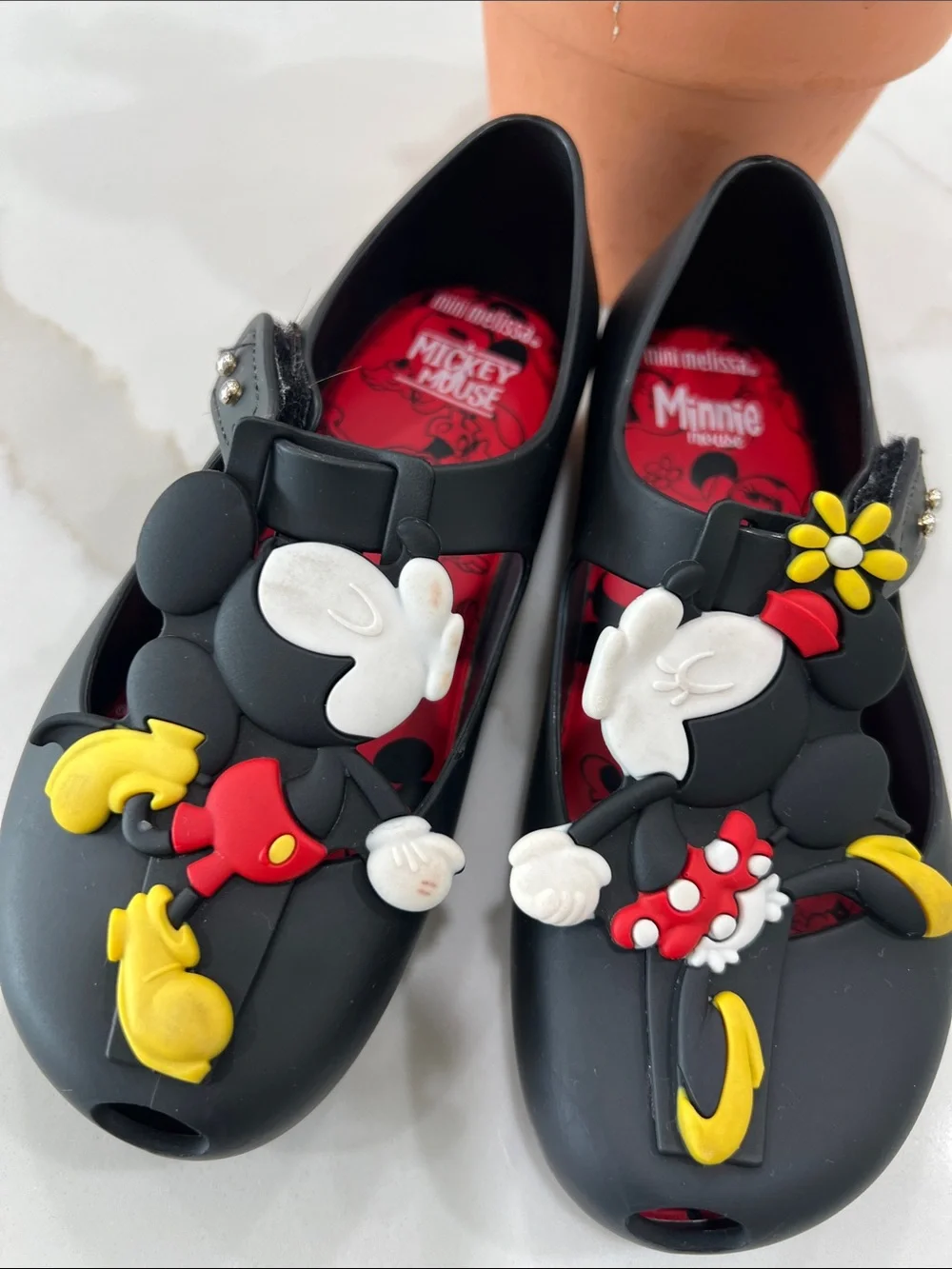 Minnie & Mickey mini melissa